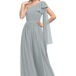 Azazie Naima Bridesmaid Dress in Dolphin Grey
